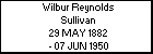 Wilbur Reynolds Sullivan