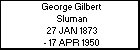 George Gilbert Sluman