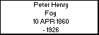 Peter Henry Foy