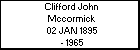Clifford John Mccormick