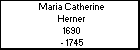 Maria Catherine Herner