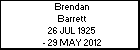 Brendan Barrett