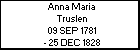 Anna Maria Truslen
