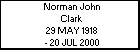 Norman John Clark