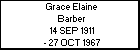 Grace Elaine Barber