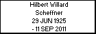 Hilbert Willard Scheffner