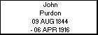 John Purdon