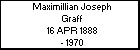 Maximillian Joseph Graff