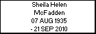 Sheila Helen McFadden