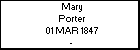 Mary Porter