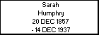 Sarah Humphry