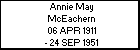 Annie May McEachern
