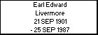 Earl Edward Livermore