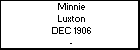 Minnie Luxton