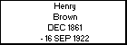Henry Brown