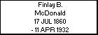 Finlay B. McDonald
