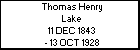 Thomas Henry Lake
