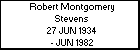 Robert Montgomery Stevens