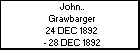 John.. Grawbarger
