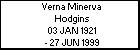 Verna Minerva Hodgins