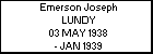 Emerson Joseph LUNDY
