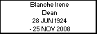 Blanche Irene Dean