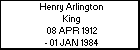 Henry Arlington King