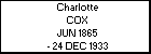 Charlotte COX