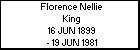 Florence Nellie King