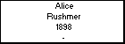 Alice Rushmer