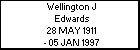 Wellington J Edwards