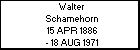 Walter Schamehorn