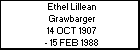 Ethel Lillean Grawbarger