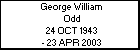 George William Odd