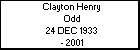 Clayton Henry Odd