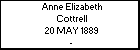 Anne Elizabeth Cottrell