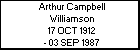 Arthur Campbell Williamson