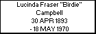 Lucinda Fraser 