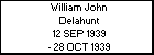 William John Delahunt