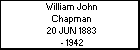 William John Chapman