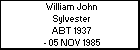 William John Sylvester