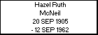 Hazel Ruth McNeil
