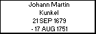 Johann Martin Kunkel