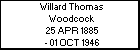Willard Thomas Woodcock