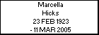 Marcella Hicks