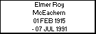 Elmer Roy McEachern
