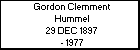 Gordon Clemment Hummel