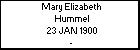 Mary Elizabeth Hummel