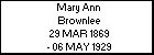 Mary Ann Brownlee