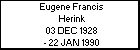 Eugene Francis Herink